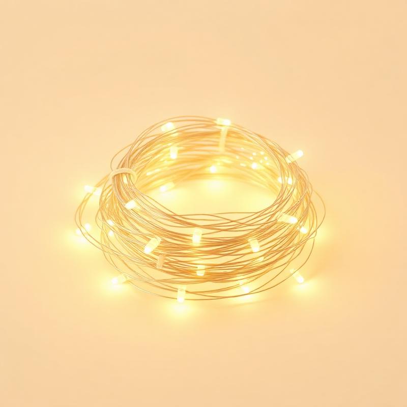 Solar Outdoor String Lights, 48ft